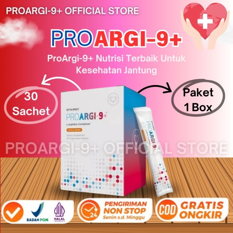 ProArgi 9 Plus Suplemen Kesehatan Jantung BPOM