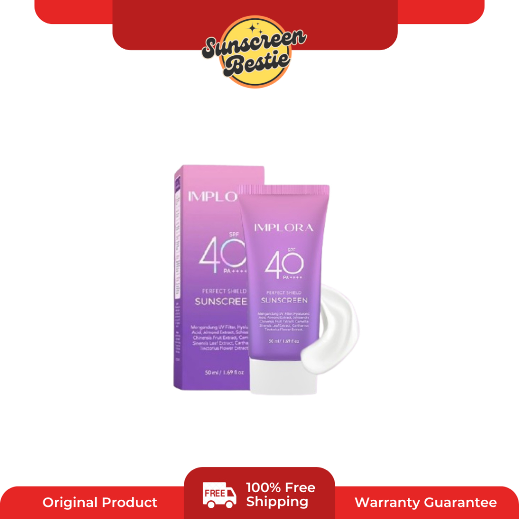 IMPLORA PERFECT SHIELD SUNSCREEN SPF 40 PA++++ 50 ML