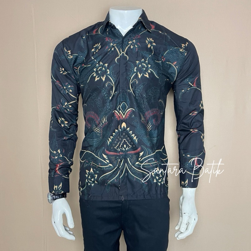 Kemeja batik pria motif sultan