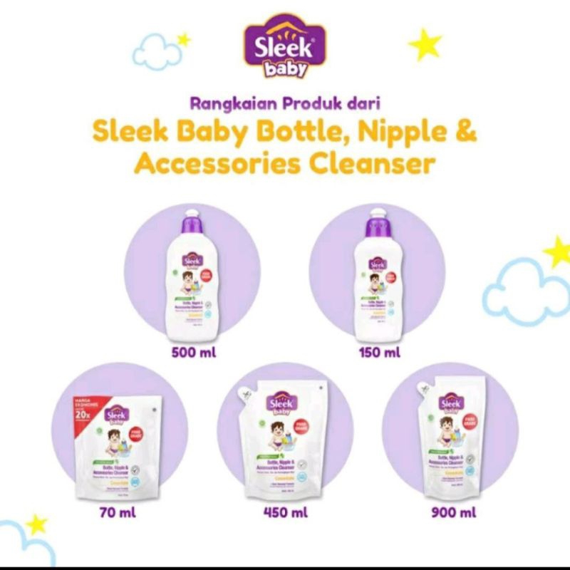 Sleek Liquid Bottle & Nipple Cleanser