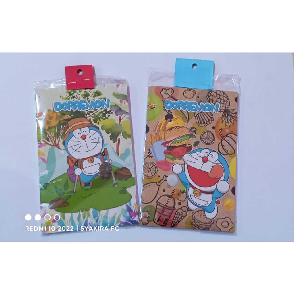 MEMO GARIS DORAEMON//NOTE BOOK//BUKU KECIL//BLOCK NOTE