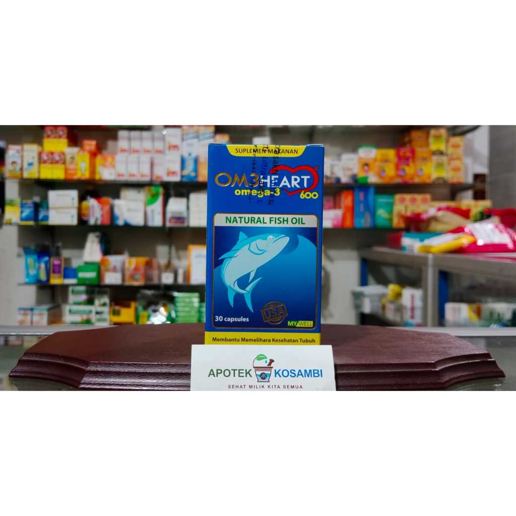 OM3HEART MINI 30 CAPSULES