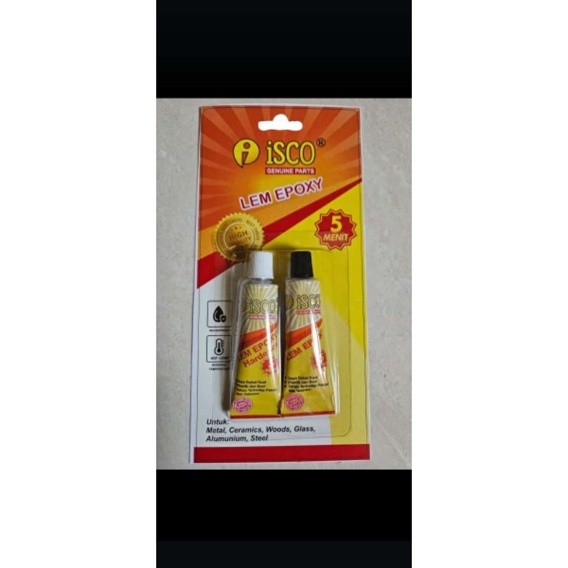 Lem Expoxy Isco 5menit