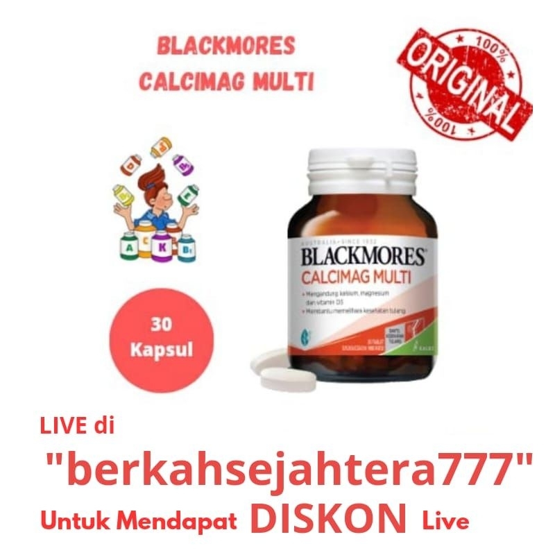 BLACKMORES CALCIMAG MULTI - ISI 30 TABLET