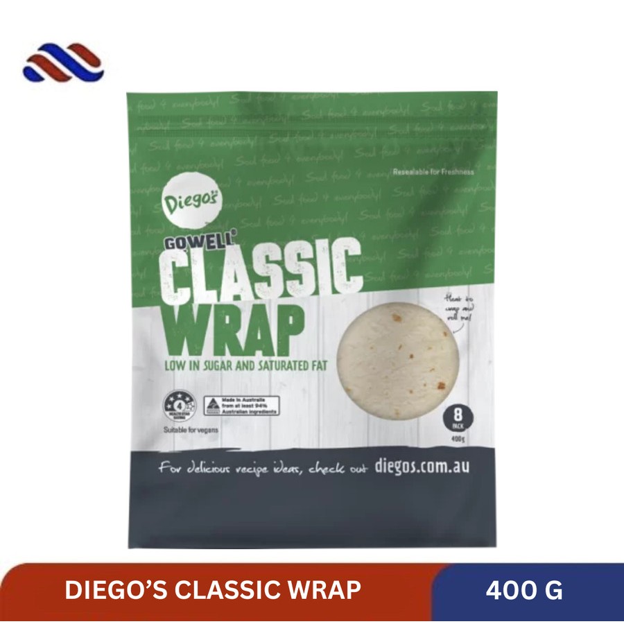 Diego GoWell Classic Tortillas Wrap