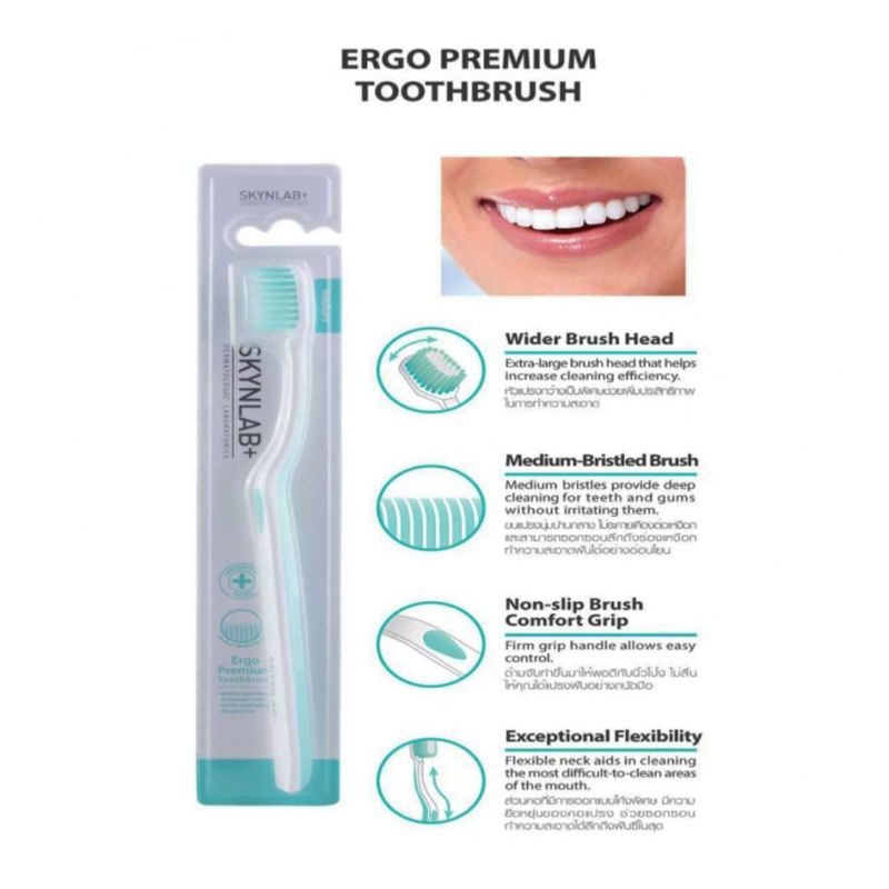Skynlab+ Thailand Dermatologic soft Toothhbrush