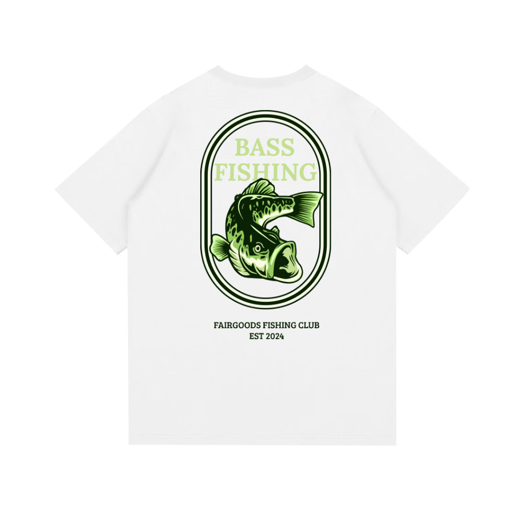 Fairgoods Kaos - Fishgood - Putih