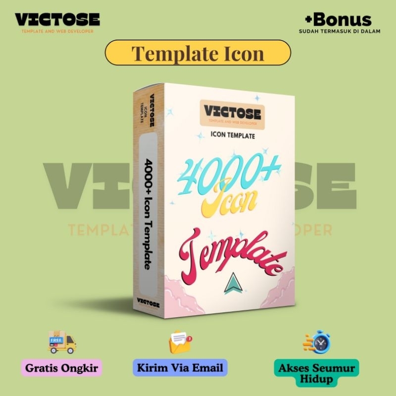 Icon Template - New 4000+ Icon Template Pack Pro