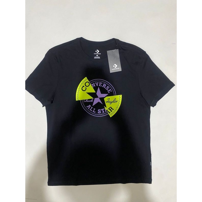 tshirt converse distorted patch tee