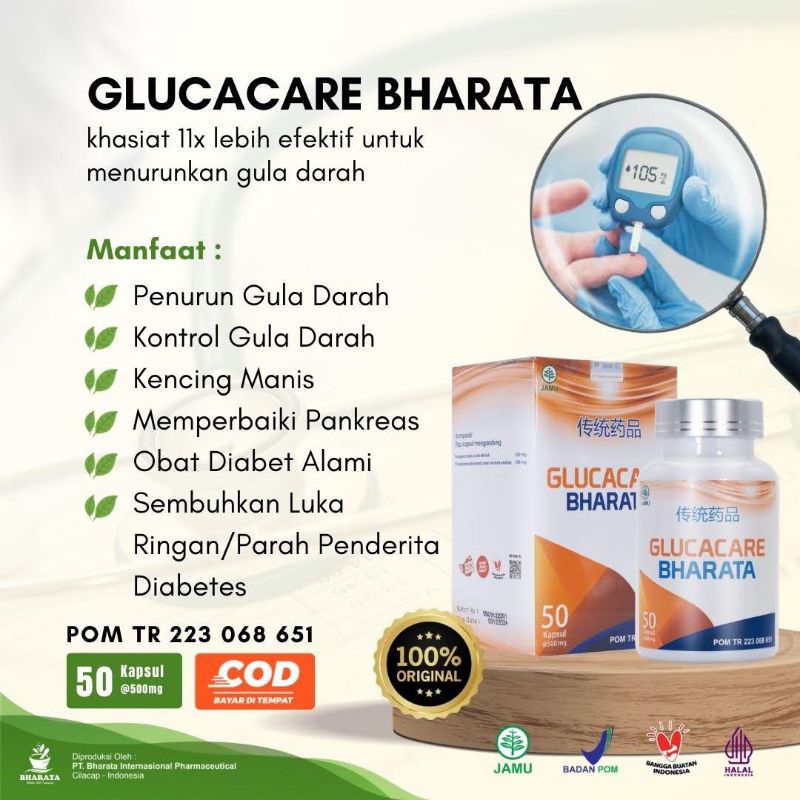 Obat kencing manis // Glucacare Bharata