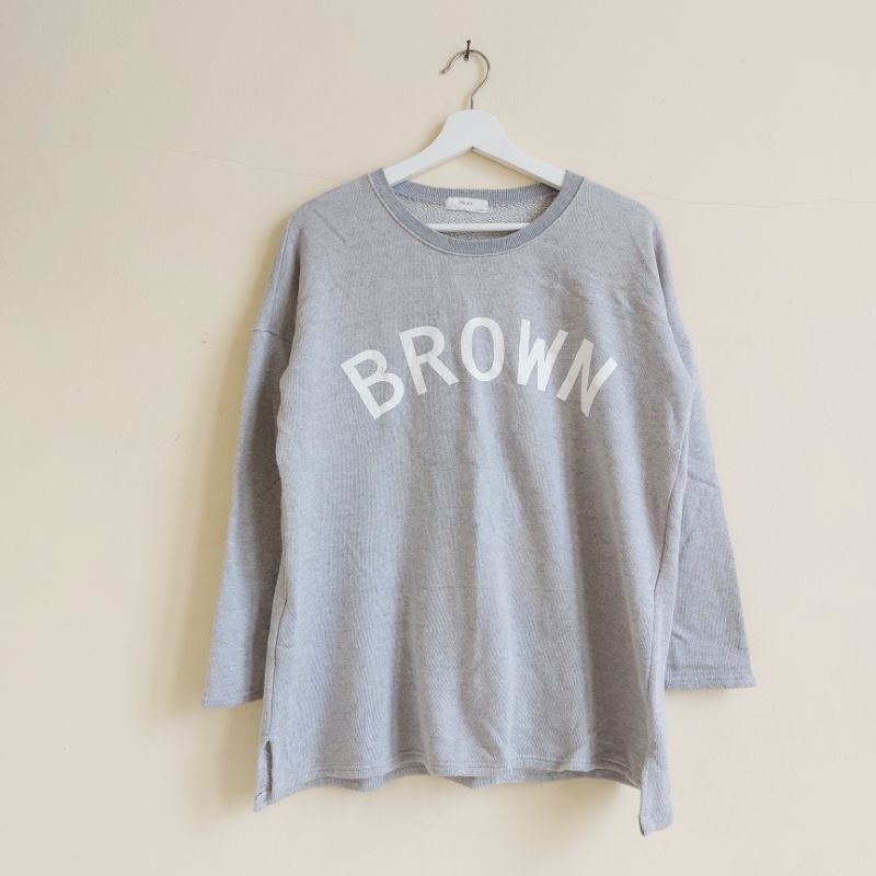 Korean Grey Sweater