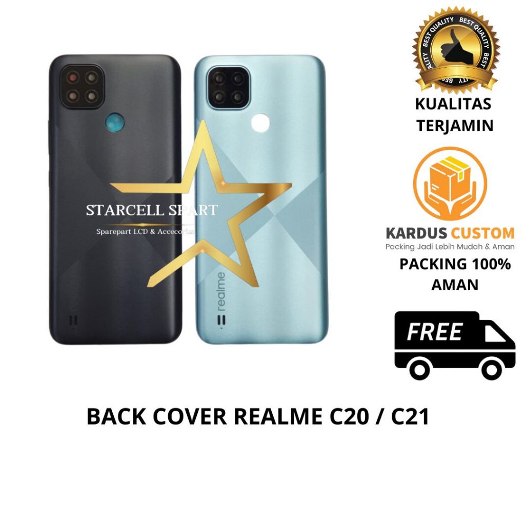 BACK COVER REALME C20 / C21