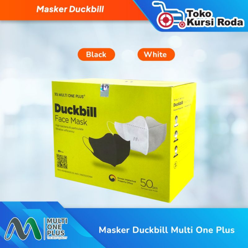 MULTI ONE PLUS Masker Duckbill 50pcs per box