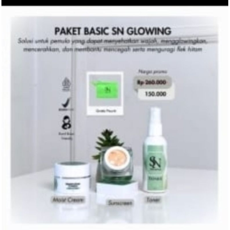 paket bacis SN glowing