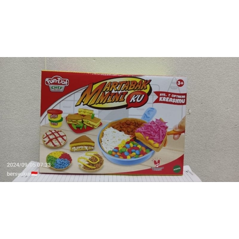 Mainan Fundoh Martabak Mini Fun Doh