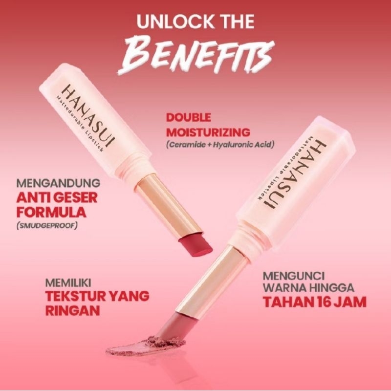 Hanasui Mattedorable Lipstick