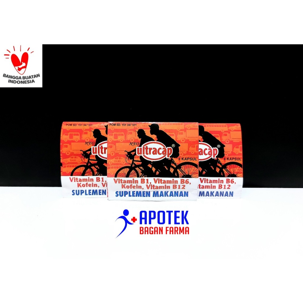ULTRACAP Strip 4 Kapsul Suplemen Makanan