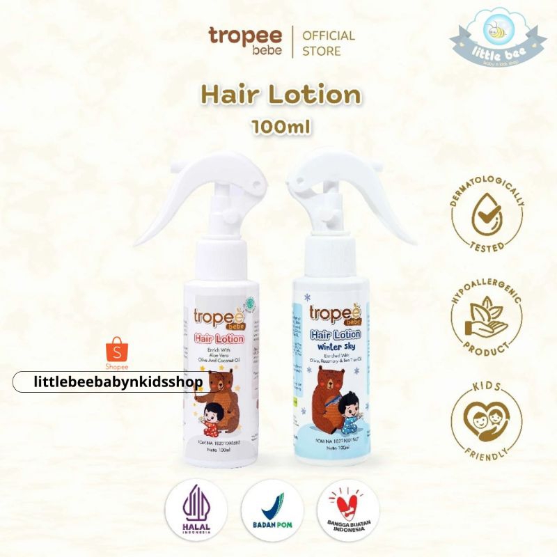 Tropee Bebe Hair Lotion 100ml