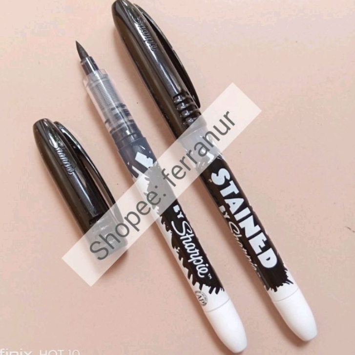 Spidol Sharpie Stained hitam