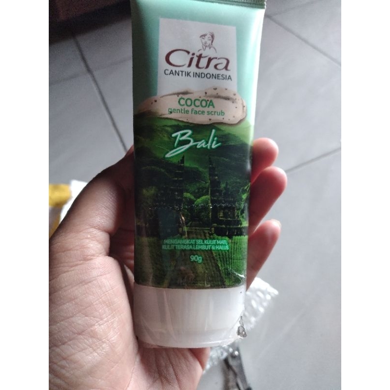 Citra Cocoa gentle face scrub