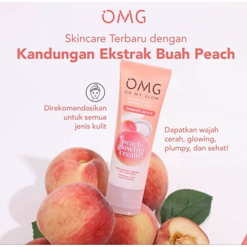 OMG Peach Glowing Cream