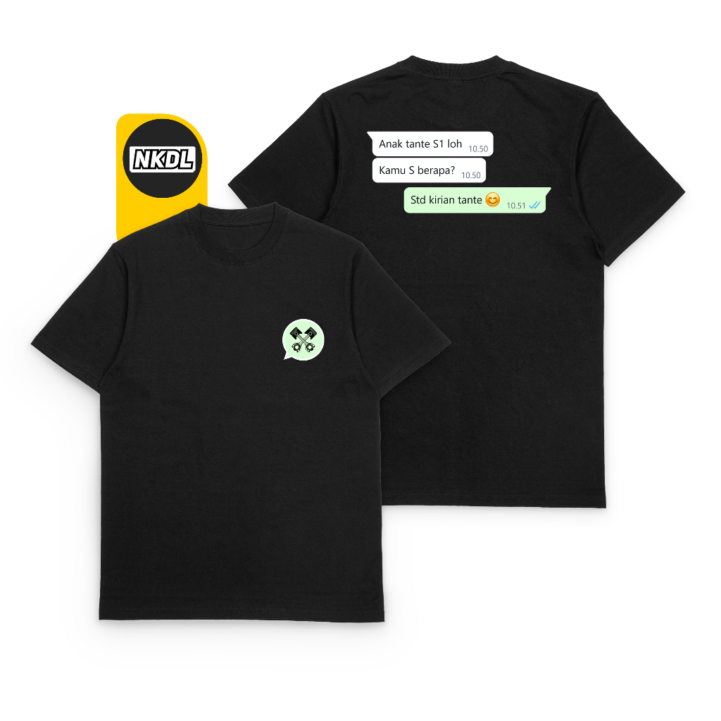 KAOS CHAT STD KIRIAN TANTE