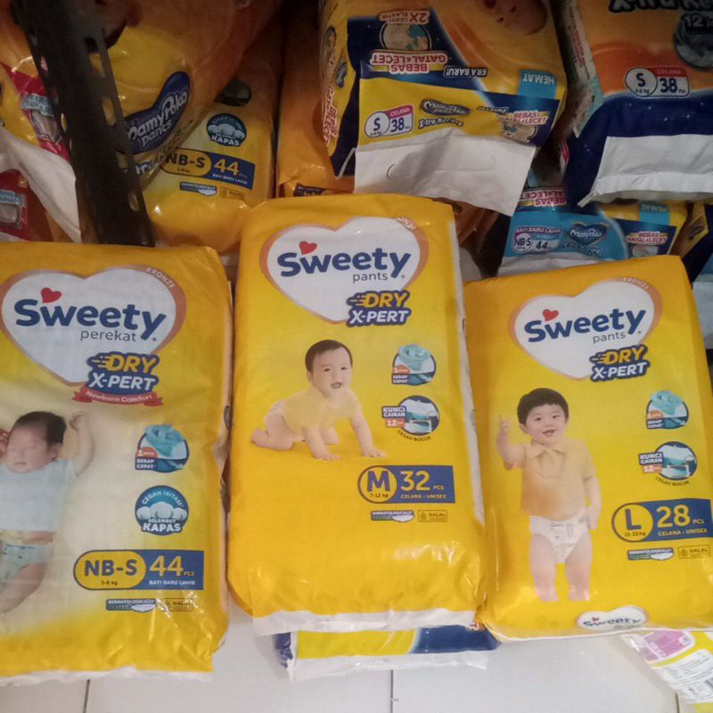 DIAPERS SWEETY BRONZE