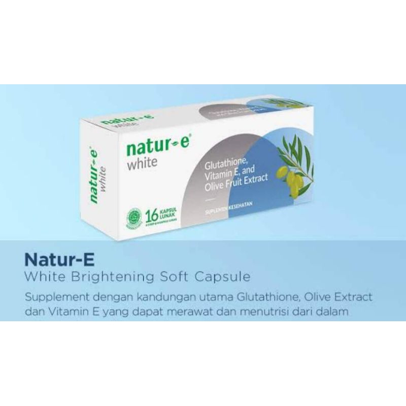 Natur e White kapsul isi 16
