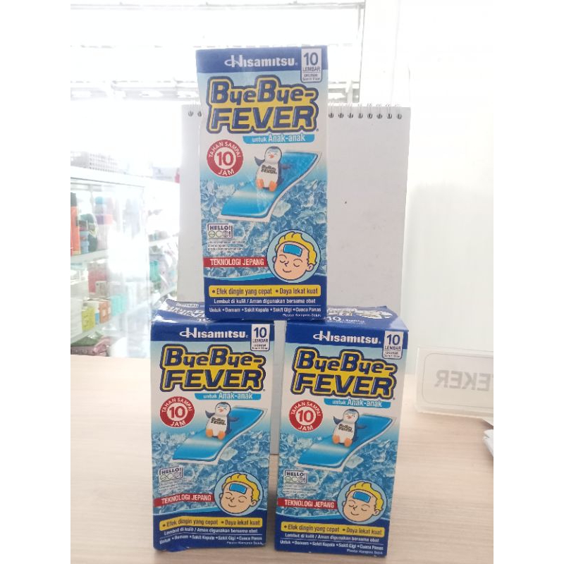 bye bye fever anak sachet