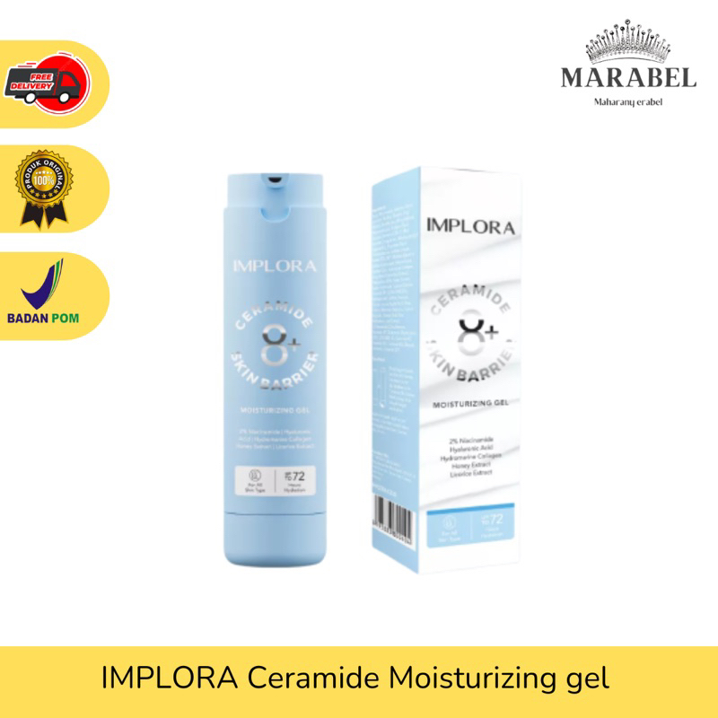 Implora Ceramide 8+ Skin Barrier Moisturizing Gel 50ml