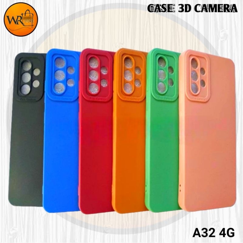 Casing Softcase Samsung A32 4G Candy Macaron Pro Camera