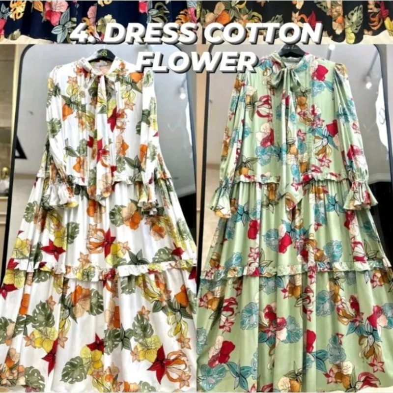 Dress katun Shellasaukia