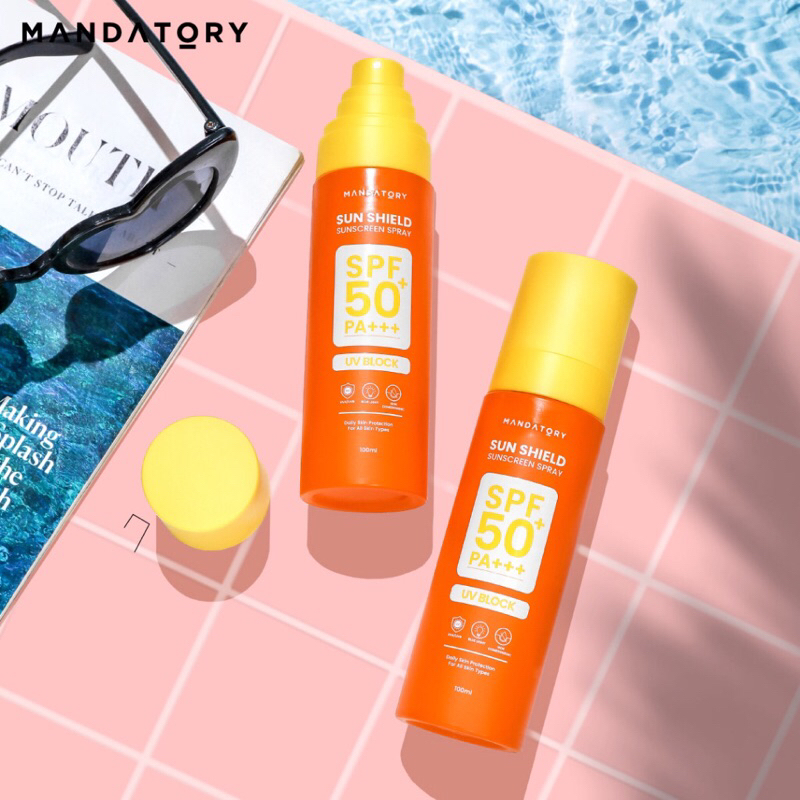 Mandatory Sunshield Sunscreen Spray