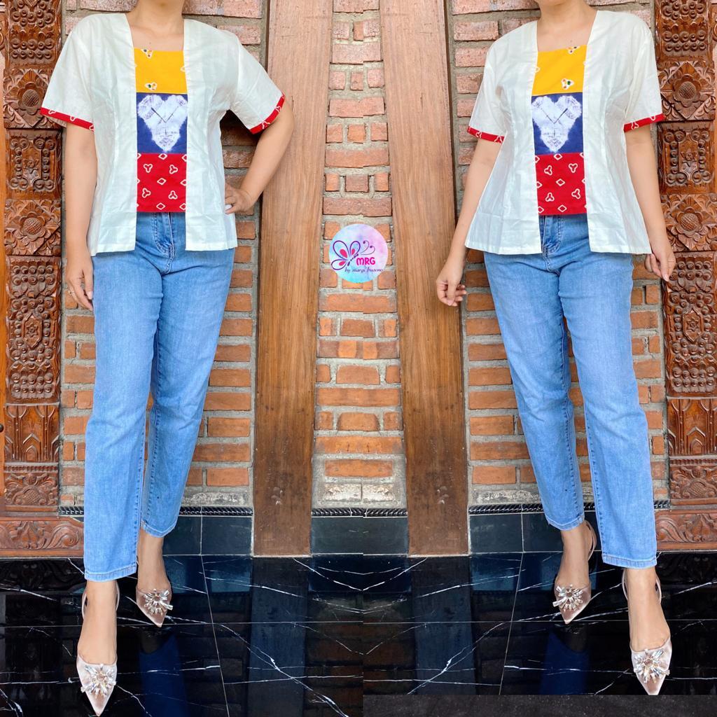 Blus Batik Kutubaru Cendol