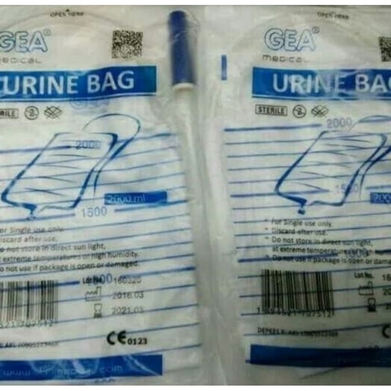 Urine bag GEA 2L