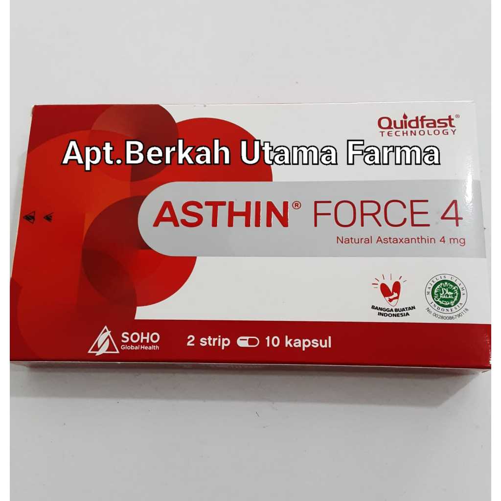Asthin Force 4mg Box Isi 2 Strip