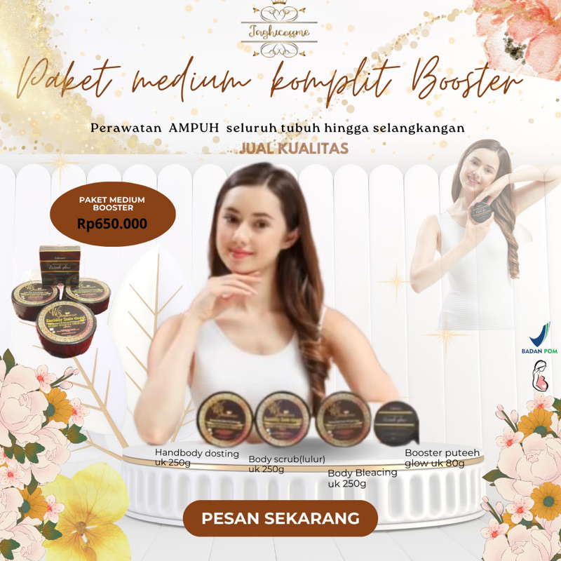 PKET MEDIUM DOSTING UK250g/ MEDIUM KOMPLIT BOOSTER