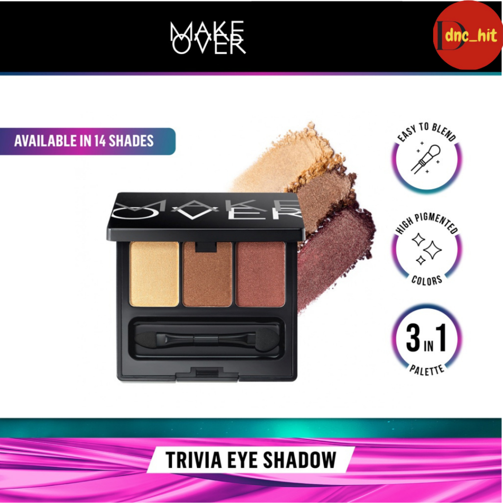 Make Over Trivia Eye Shadow 6 g - Eye Shadow Palette