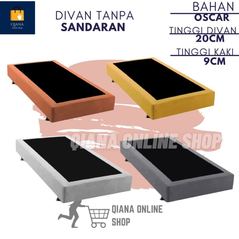 Dipan Tanpa Sandaran Divan box