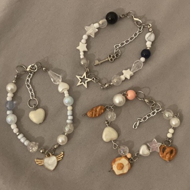 beads bracelet | clay beads