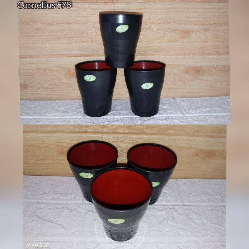 Gelas cornelius 578 (harga per 3pcs)