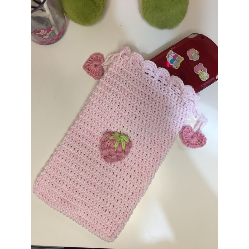 custom crochet nintendo switch case | casing rajut nintendo switch