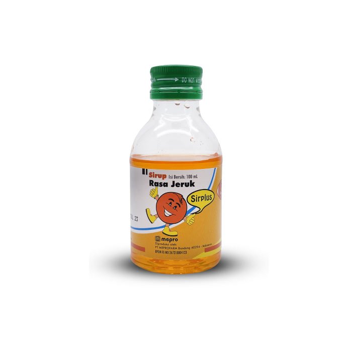 Sirplus Sirup Rasa Jeruk 100 ml
