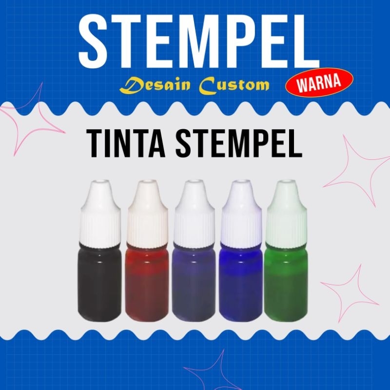 tinta stempel warna