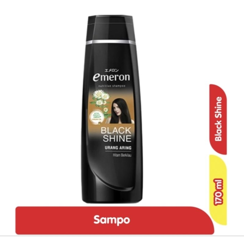 emeron Shampoo Black Shine 170 ml