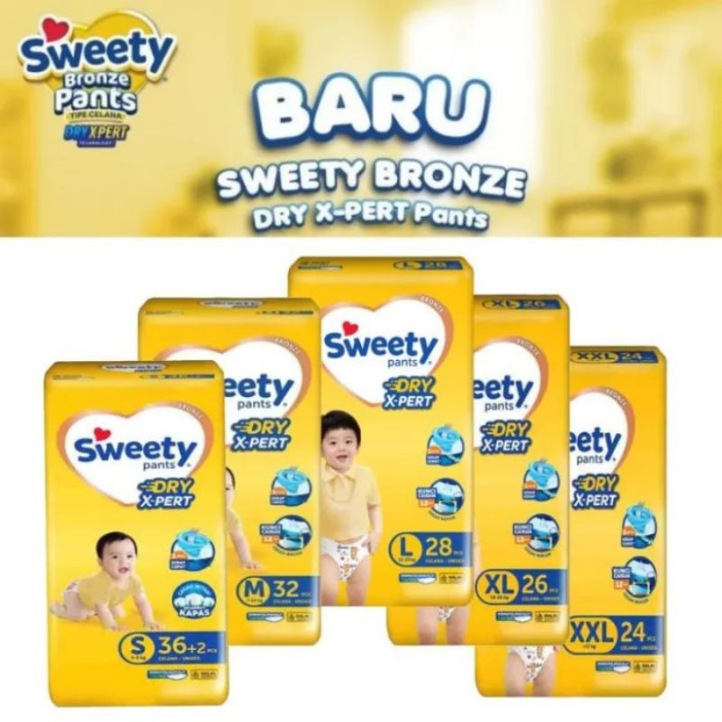 Sweety Bronze S36/M32/L28