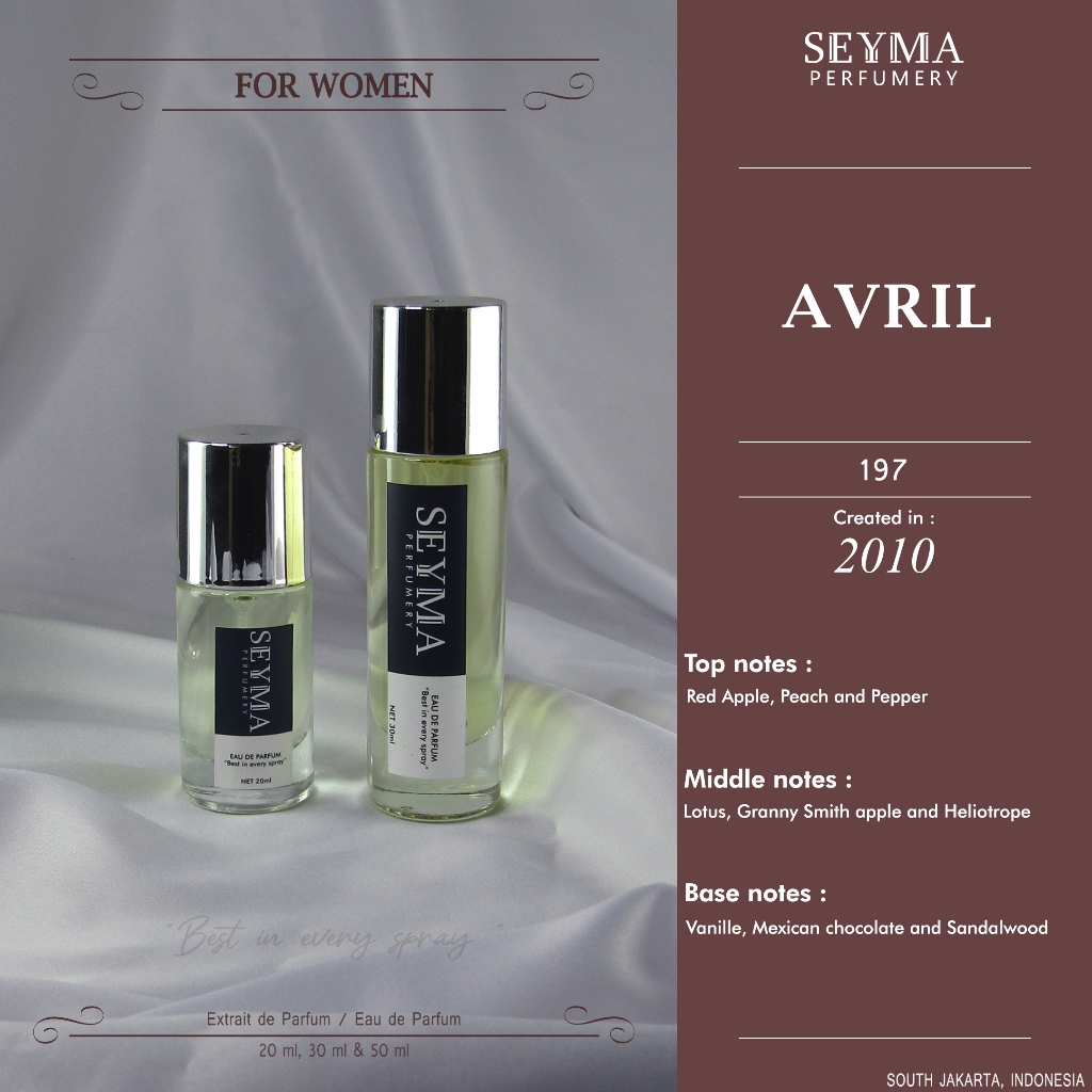 Avril - Perfume Refill | Sy 197