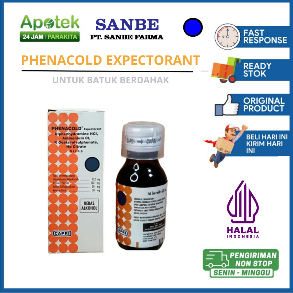 PHENACOLD EXPECT 60 ML