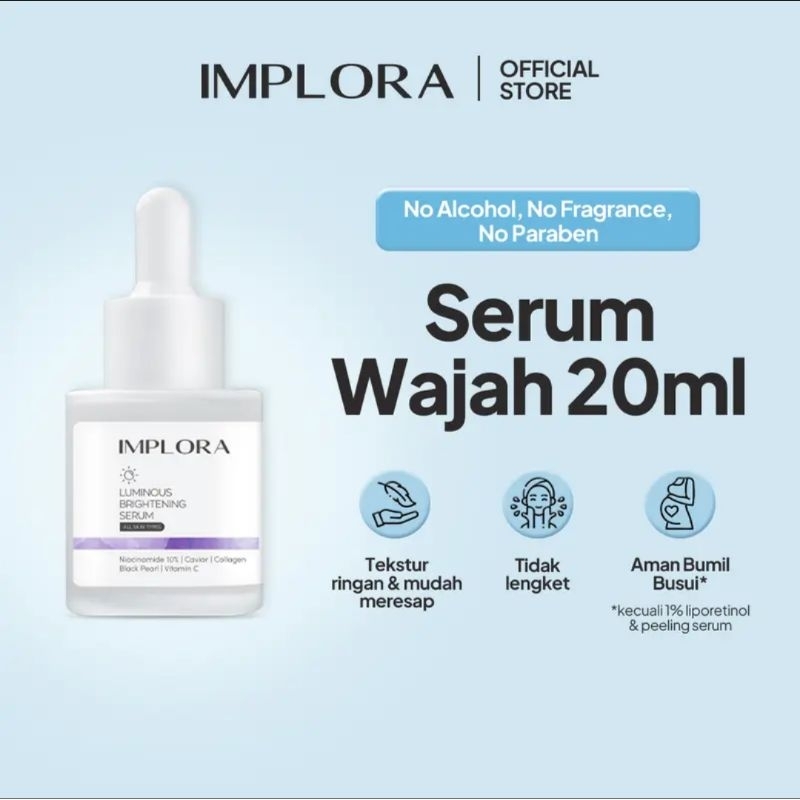 serum wajah implora 20ml