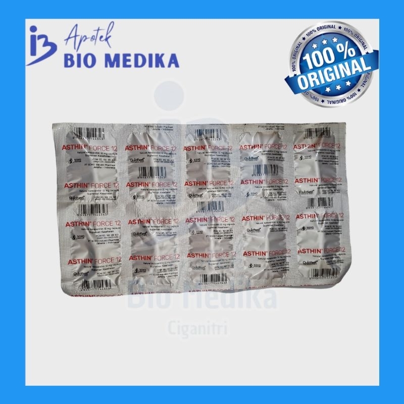 Asthin Force 12 mg 10 Kapsul